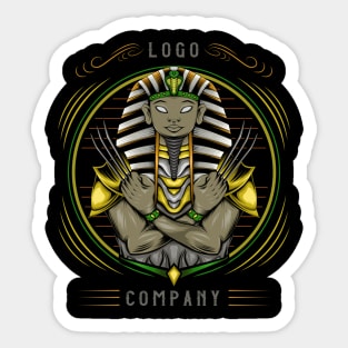 Pharaoh of Egypt Sticker